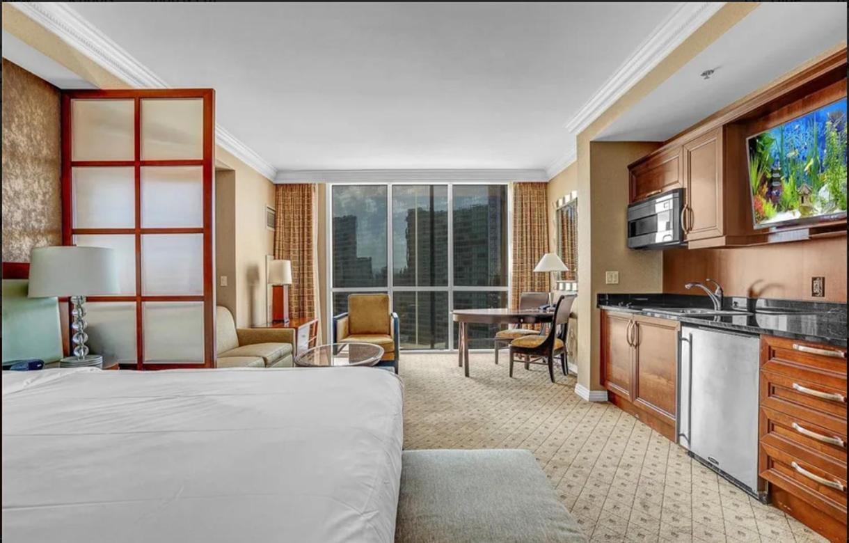 Signature Mgm Suite With Strip And Sphere View Las Vegas Zewnętrze zdjęcie