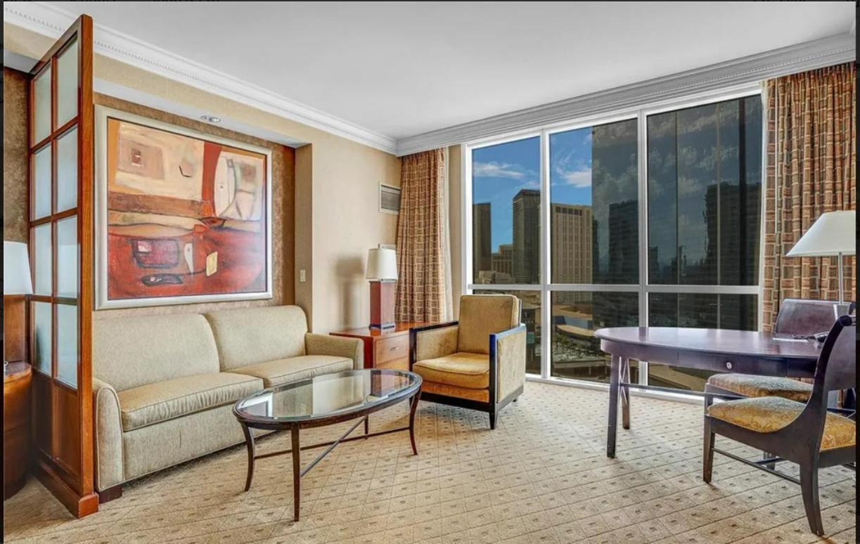 Signature Mgm Suite With Strip And Sphere View Las Vegas Zewnętrze zdjęcie
