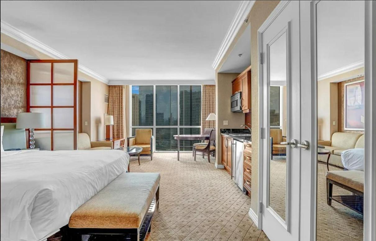 Signature Mgm Suite With Strip And Sphere View Las Vegas Zewnętrze zdjęcie