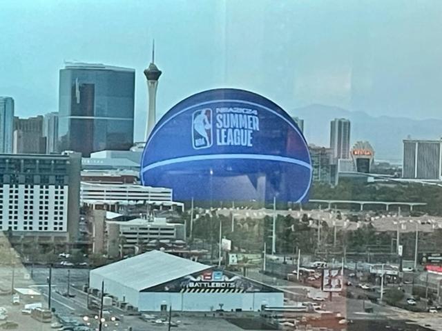 Signature Mgm Suite With Strip And Sphere View Las Vegas Zewnętrze zdjęcie